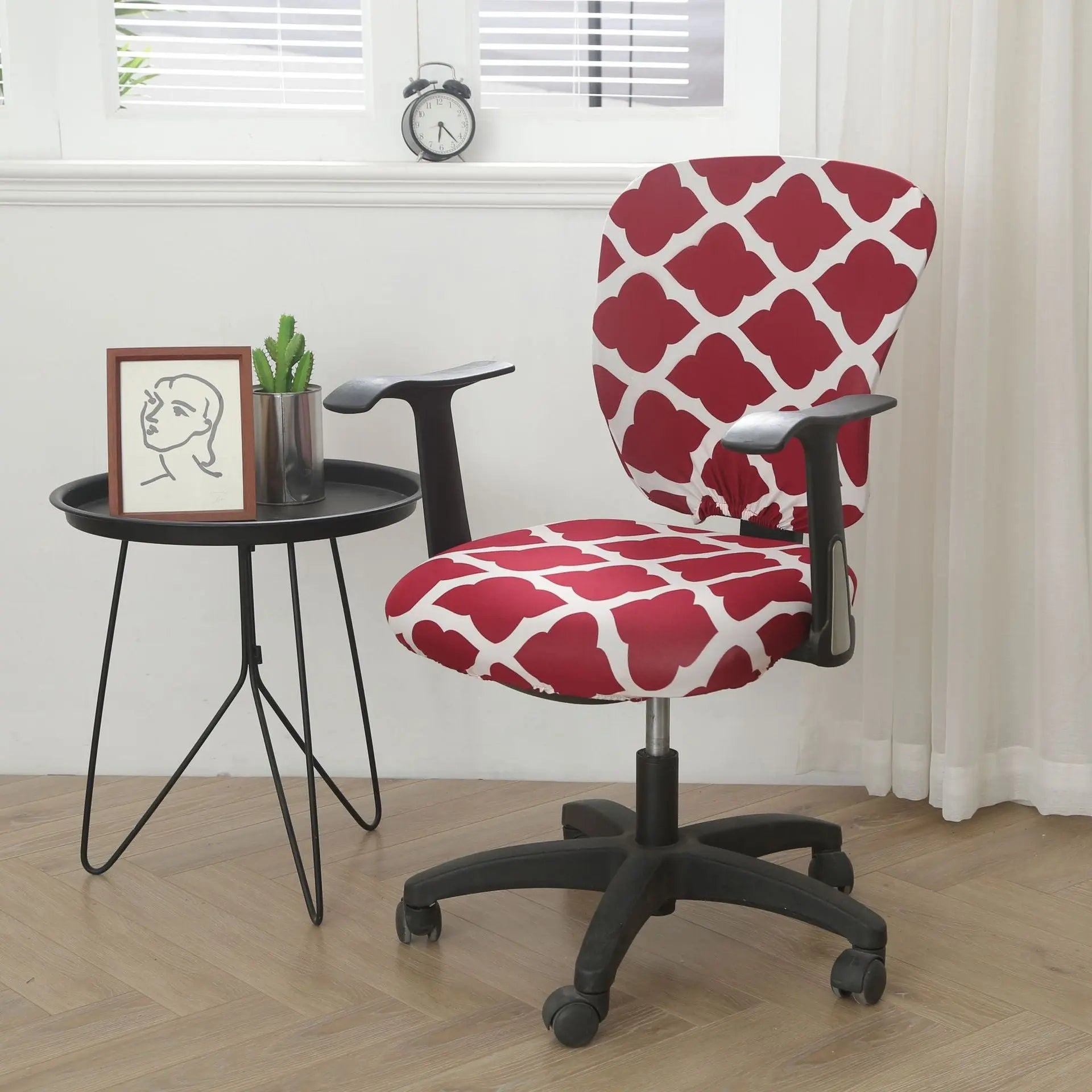Housse de Chaise Élastique SMOOTH Style Red-Split Universal