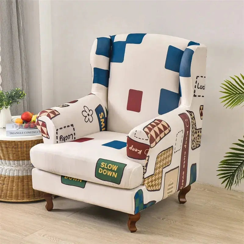 Housse de Chaise Extensible Colorée **POLENA** Housse de France