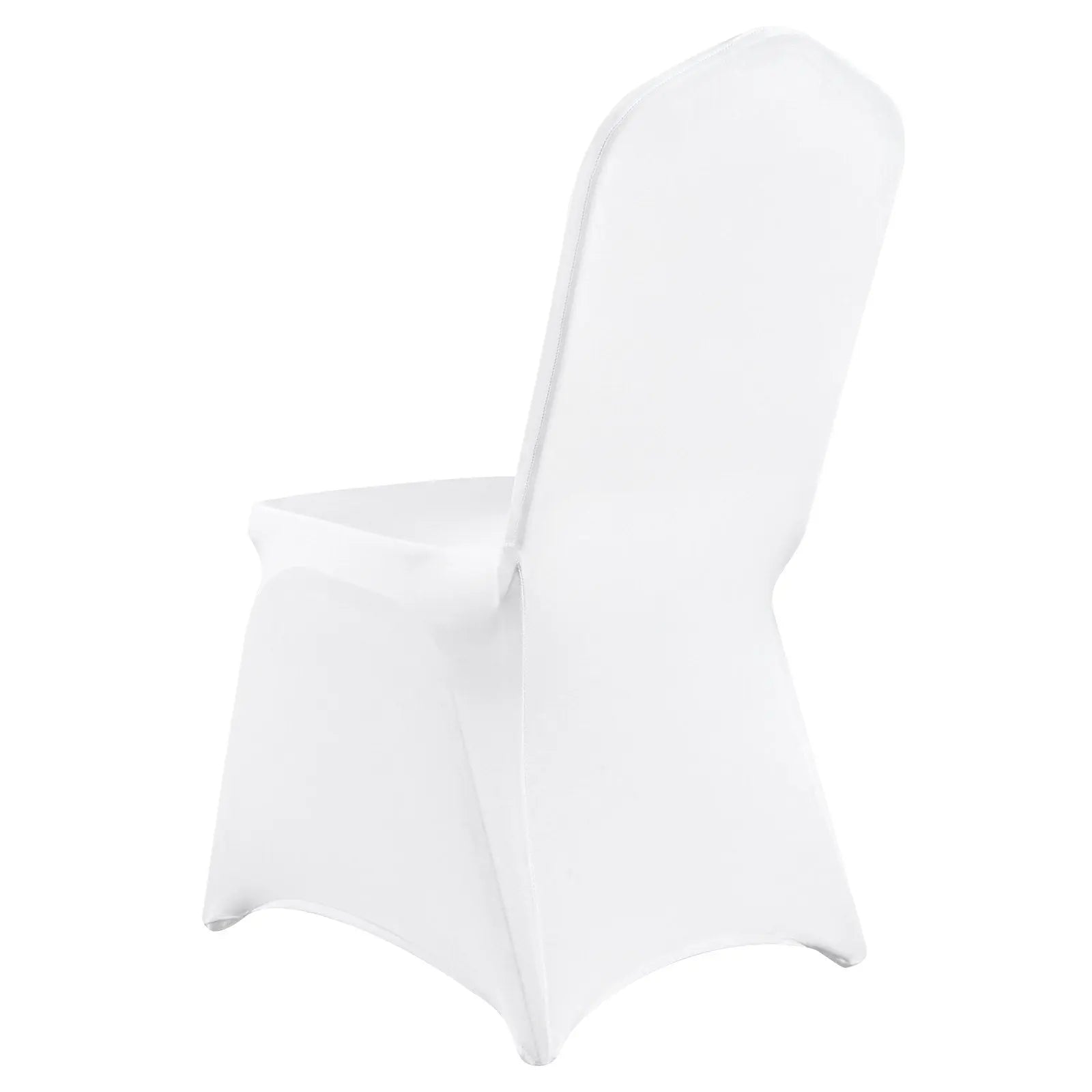 Housse de Chaise Mariage Extensible LUMINA White