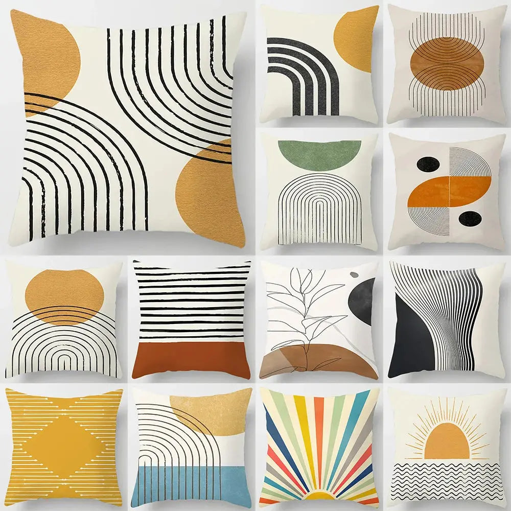 Housse de Coussin Abstrait POLENA Housse de France