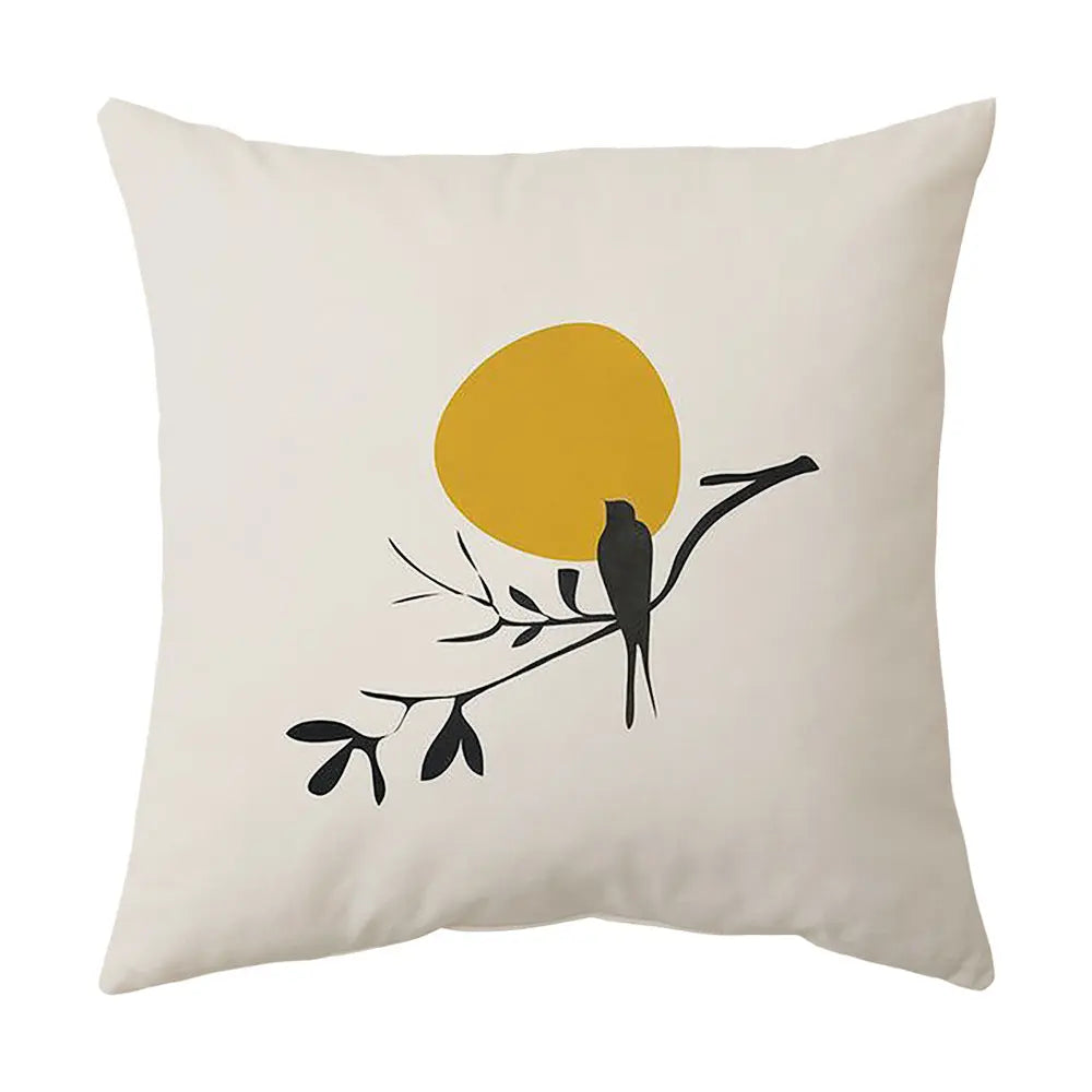 Housse de Coussin Animal Lin PEACH M