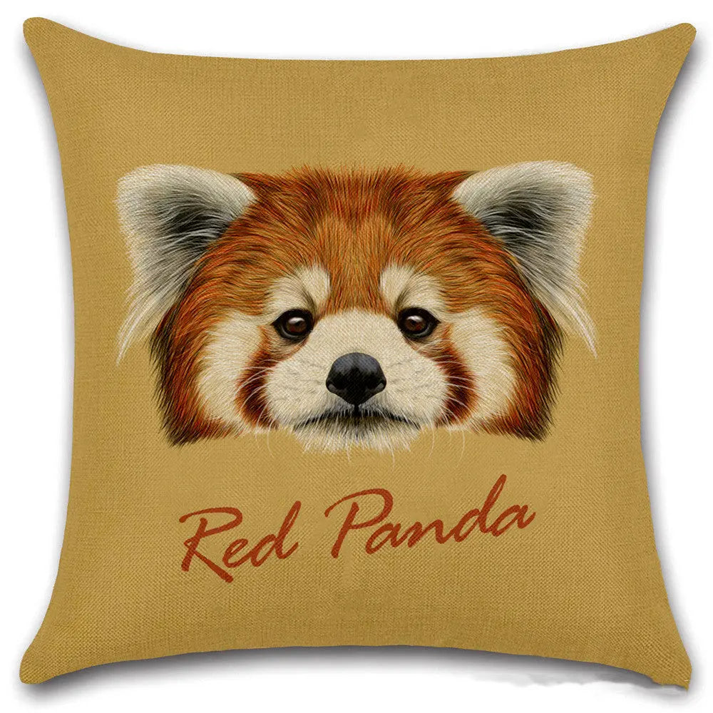 Housse de Coussin Animal Nordique LINNO Style1-45x45cm