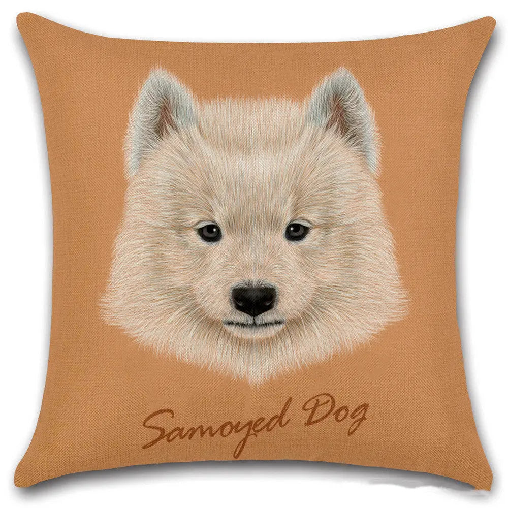 Housse de Coussin Animal Nordique LINNO Style6-45x45cm