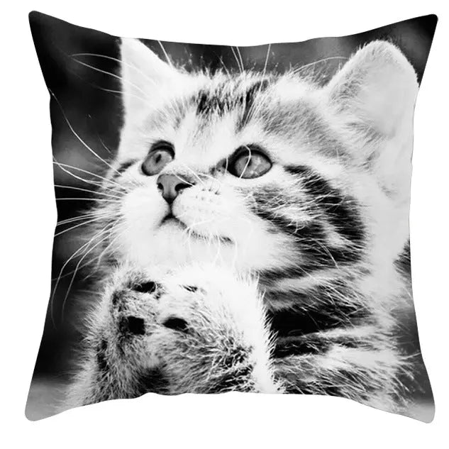 Housse de Coussin Cartoon Animal ANIDECOR DRD917-45x45cm