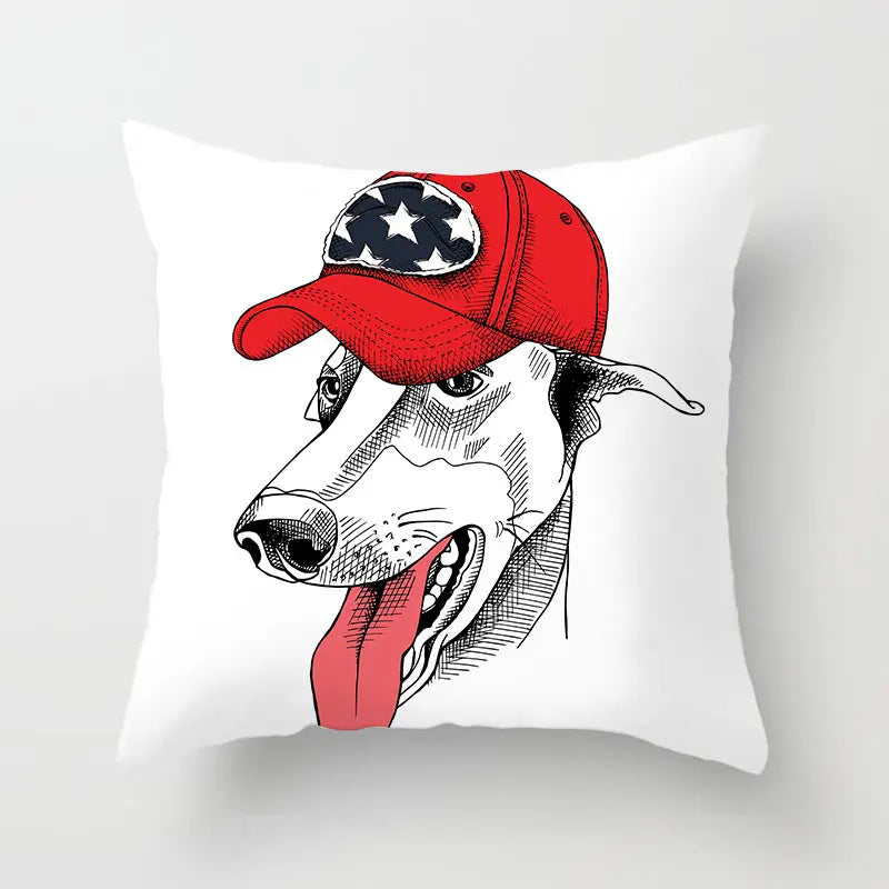 Housse de Coussin Cartoon FIBRI Style24-45x45cm