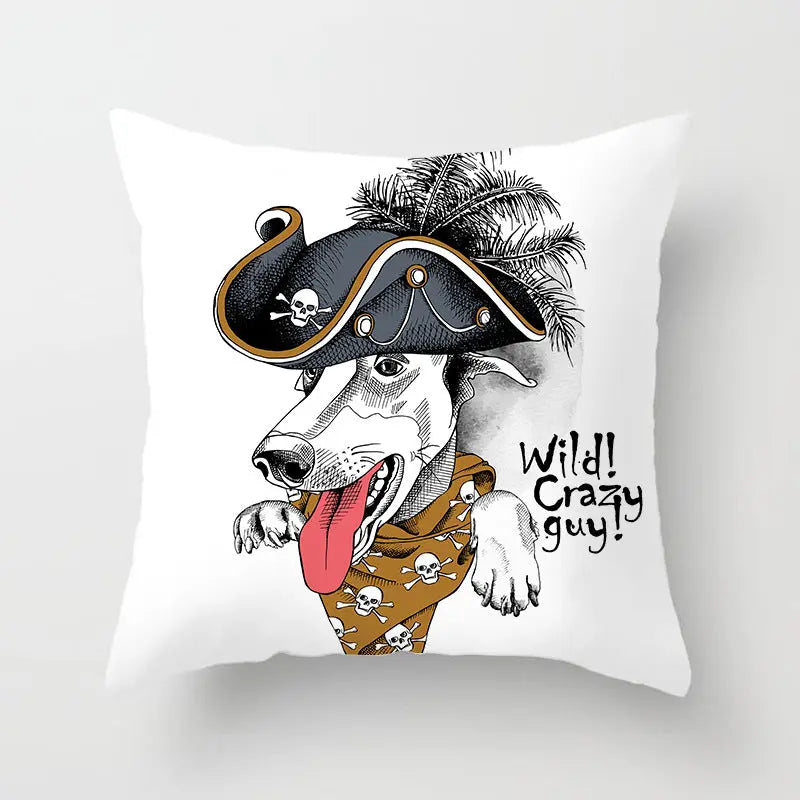 Housse de Coussin Cartoon ZUPIFO Style25-45x45cm