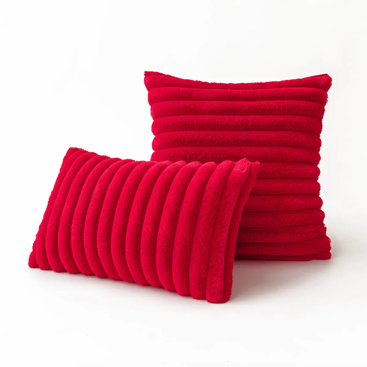 Housse de Coussin Chic POLMEGA Red-30x50cm