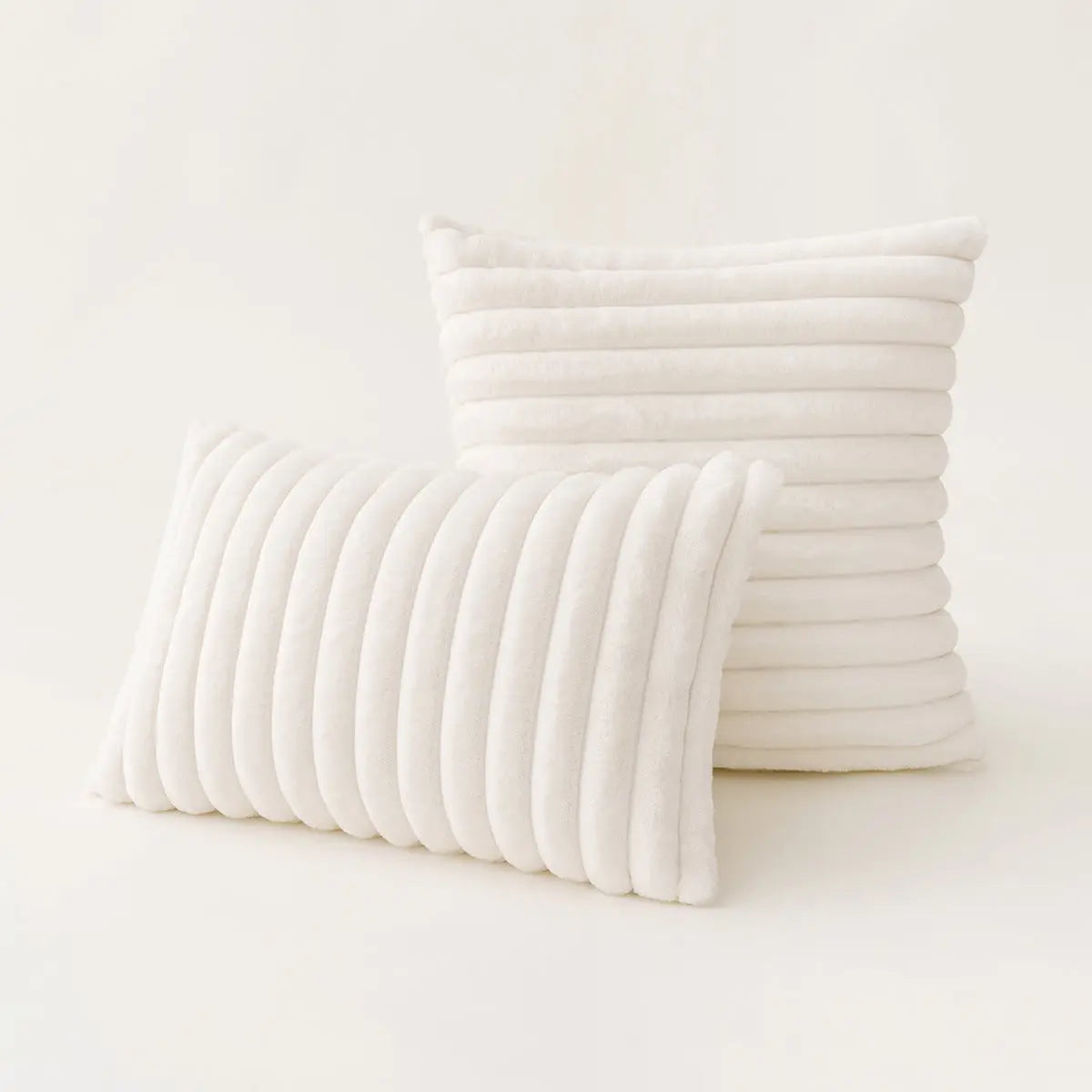 Housse de Coussin Chic POLMEGA White-45x45cm