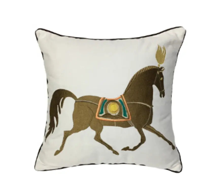 Housse de Coussin Chinoise SOFARO White-45X45CM