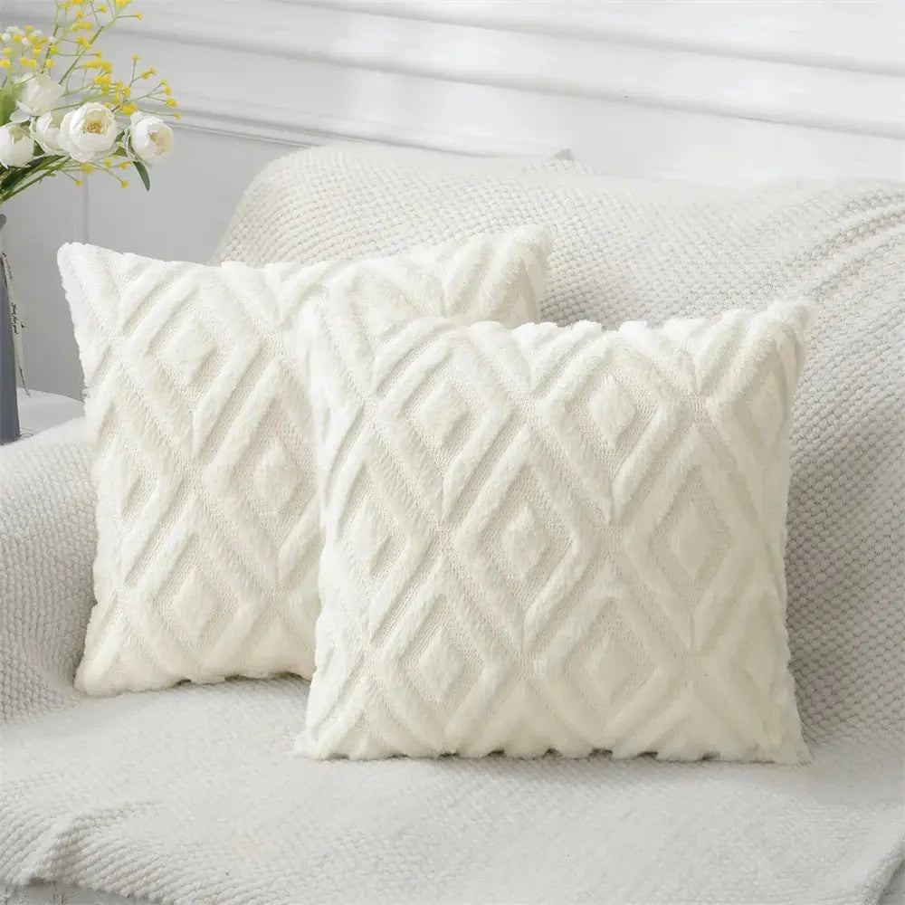 Housse de Coussin Coton Doux OLIVIO Housse de France