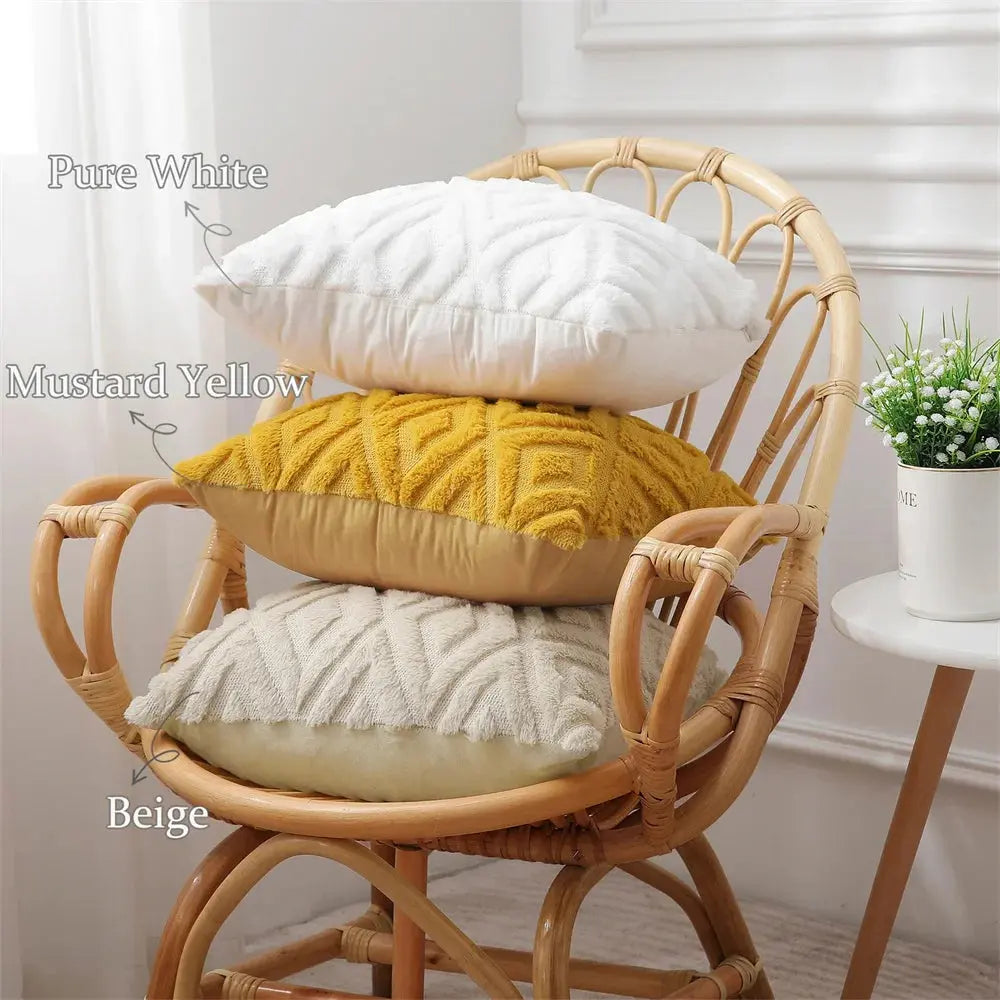 Housse de Coussin Coton Doux OLIVIO Housse de France