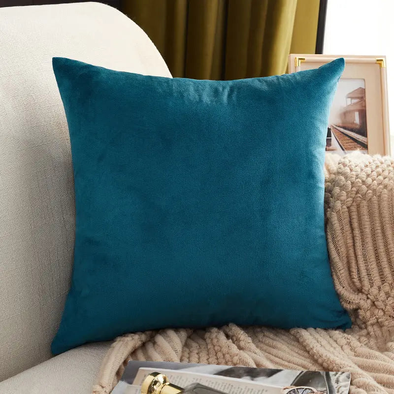 Housse de Coussin Douceur MARE와 Dark Green-50x50cm Pillow Case