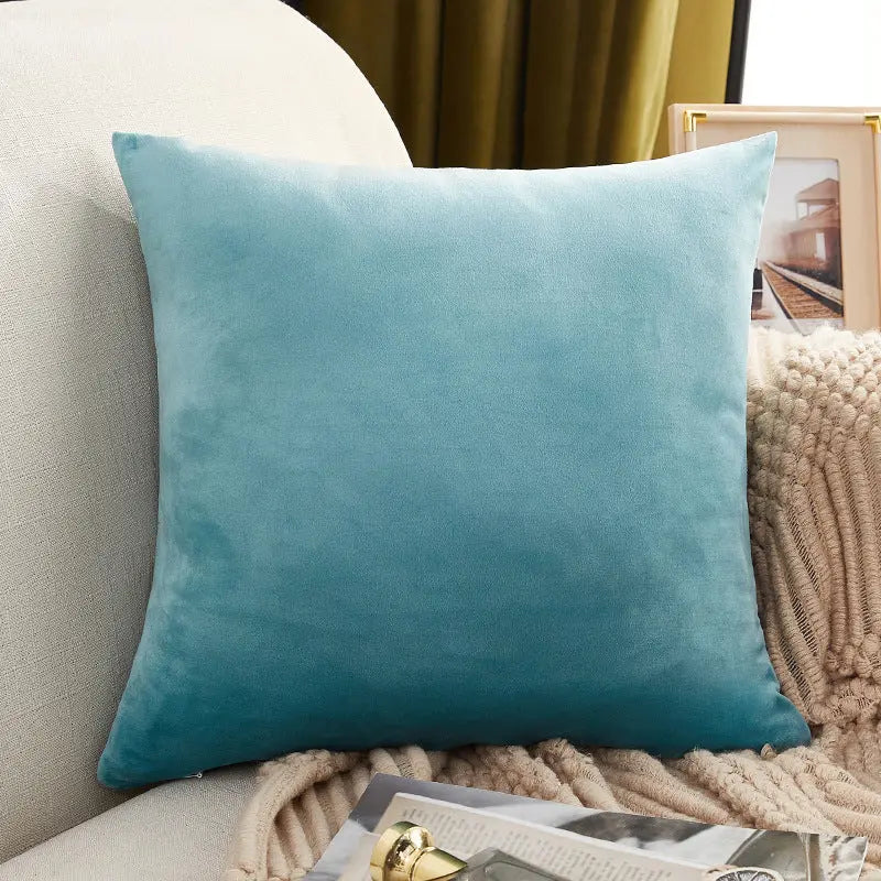 Housse de Coussin Douceur MARE와 Light Blue-45x45cm Pillow Case