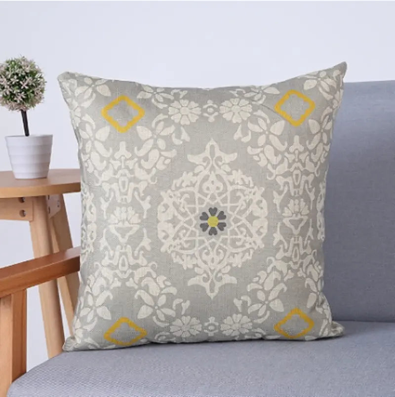 Housse de Coussin Géométrique AVELON B