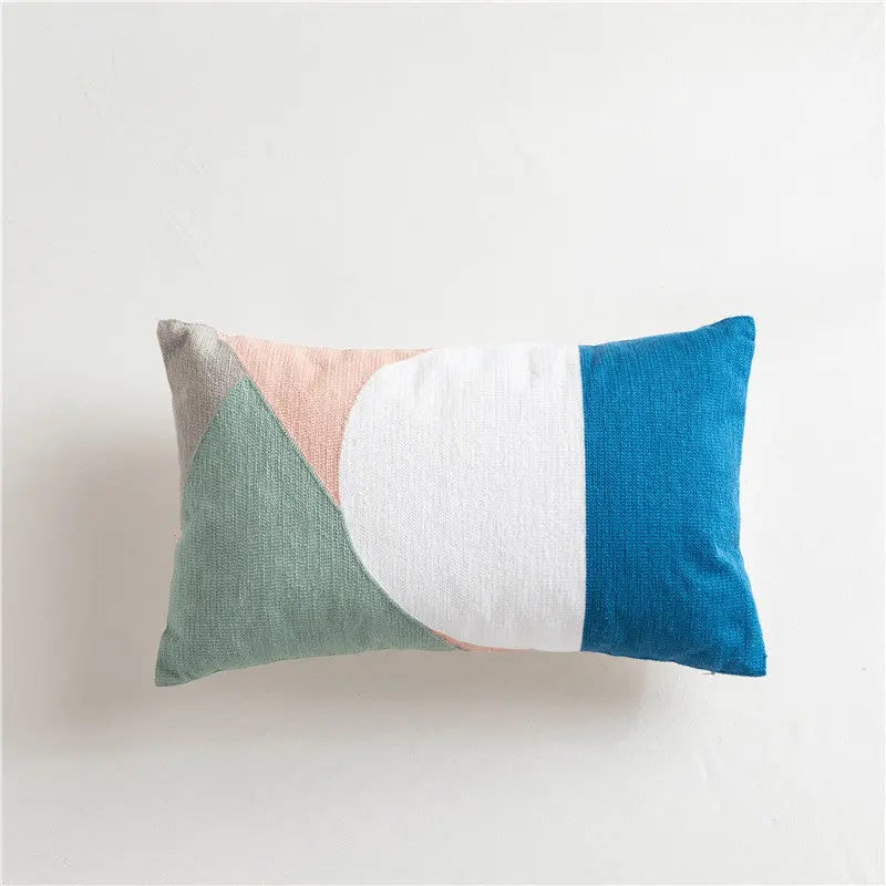 Housse de Coussin Géométrique BAKLU as shown-L-30x50cm