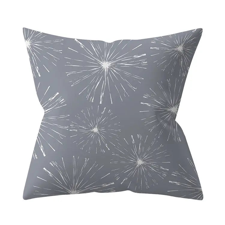 Housse de Coussin Géométrique SILVΞR 1 Style-45x45cm