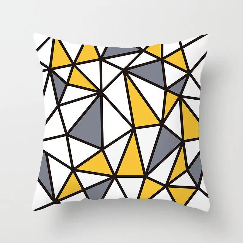 Housse de Coussin Géométrique SUNSKY Style 24-45x45cm