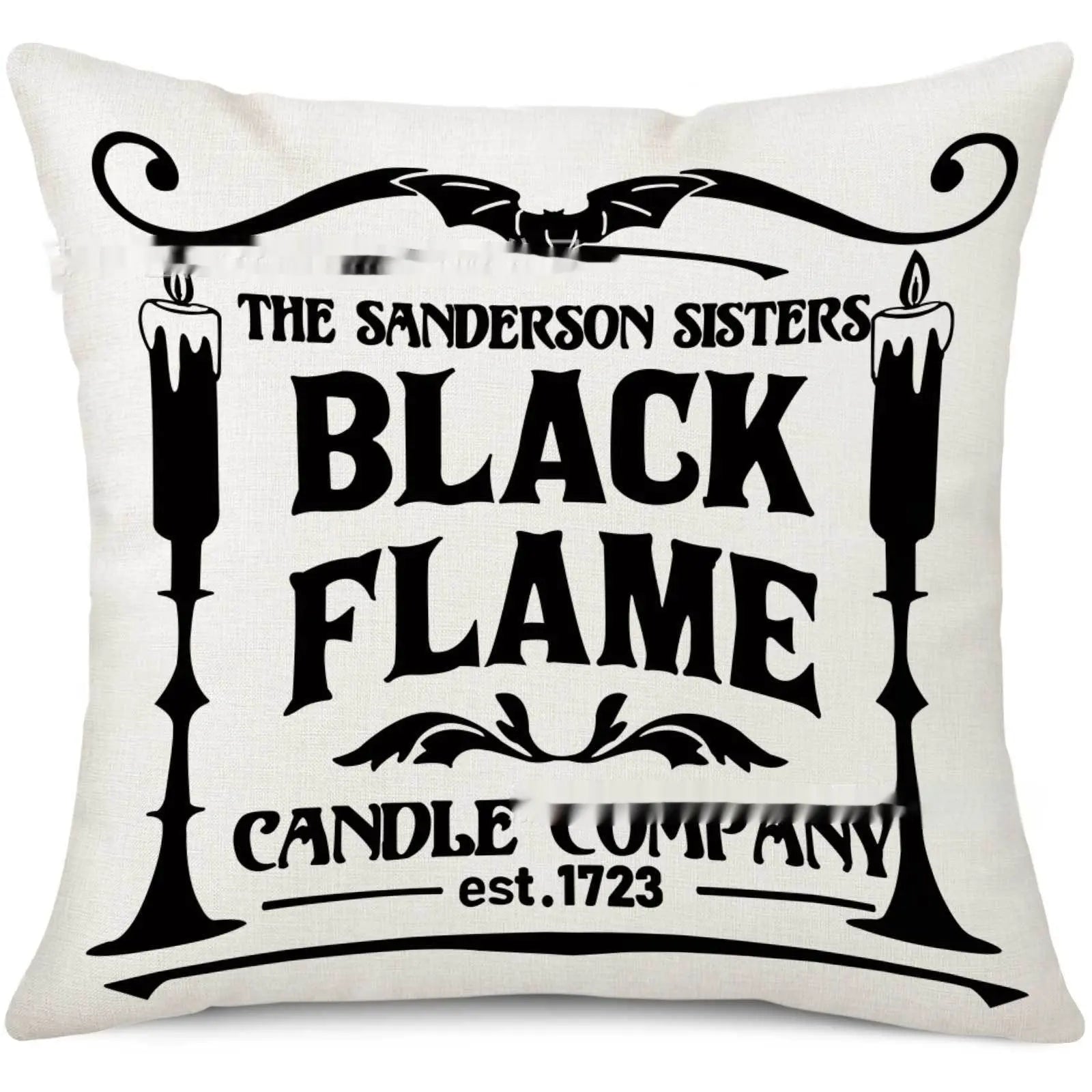 Housse de Coussin Halloween Chic BRUME A-45x45cm