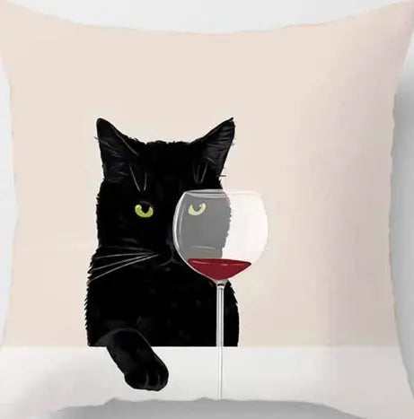 Housse de Coussin Imprimé ZIGRA 45 × 45 Single sided-Cat1