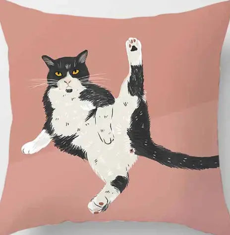 Housse de Coussin Imprimé ZIGRA 45 × 45 Single sided-Cat8