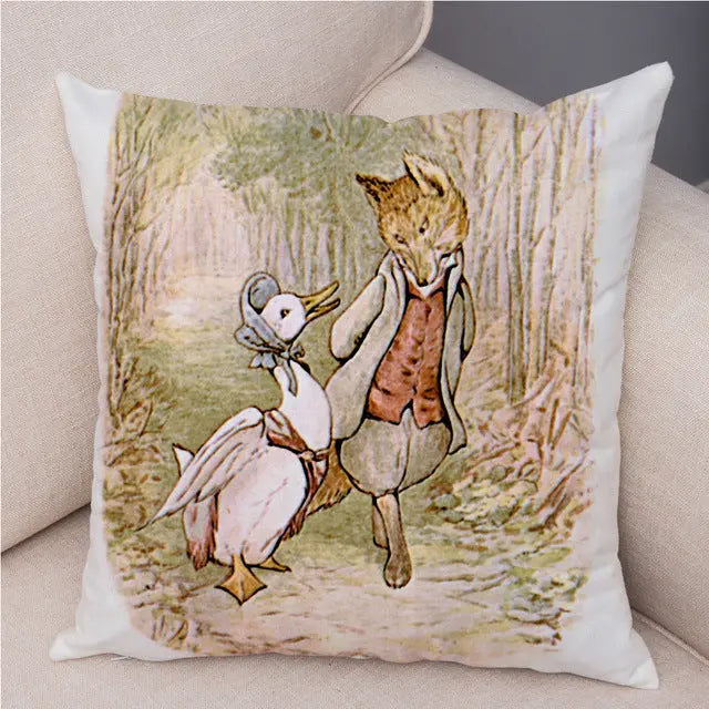Housse de Coussin Lapin Pascal 10 Colors-45 X45cm Without Pillow