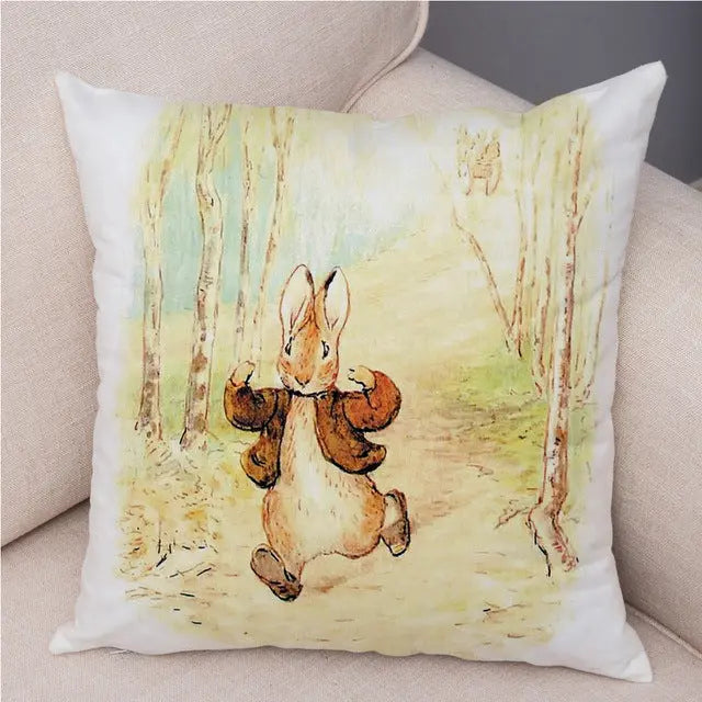Housse de Coussin Lapin Pascal 25 Colors-45 X45cm Without Pillow