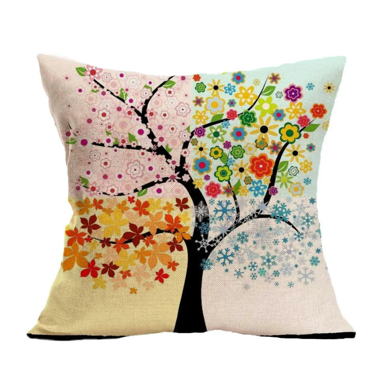 Housse de Coussin Lin Méditerranéen TOTONI 3-45*45cm