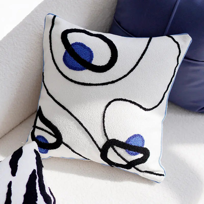 Housse de Coussin Modern Luxe GALAXY Pillowcase-Blue Galaxy 45cm