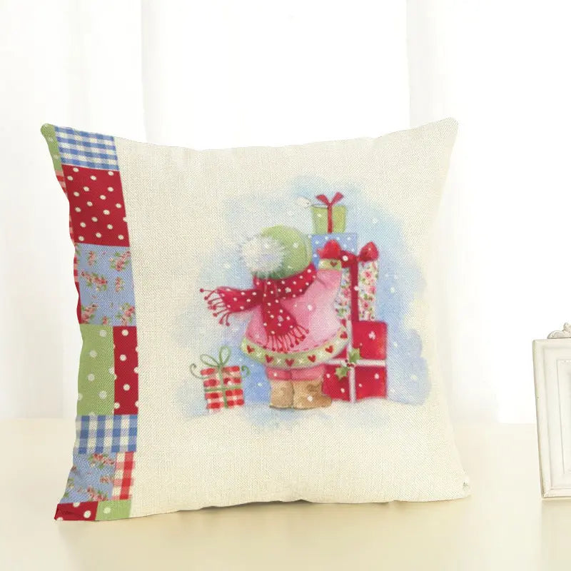 Housse de Coussin Noël Luxe COZYDECO C-45x45cm