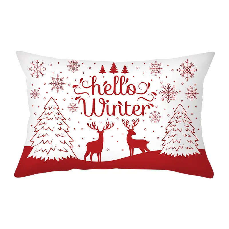 Housse de Coussin Noël Luxe MERRY 6 Style-30x50cm