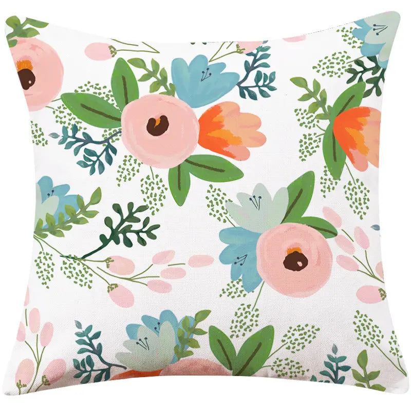 Housse de Coussin Pastoral COTLINEN 2 Style-45x45cm-Pillow case without core