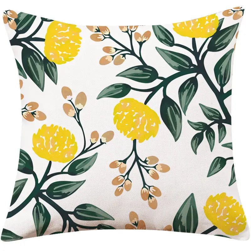 Housse de Coussin Pastoral COTLINEN 4 Style-45x45cm-Pillow case without core