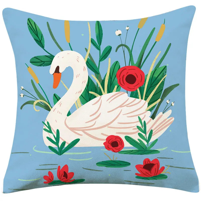 Housse de Coussin Pastoral COTLINEN 10 Style-45x45cm-Pillow case without core