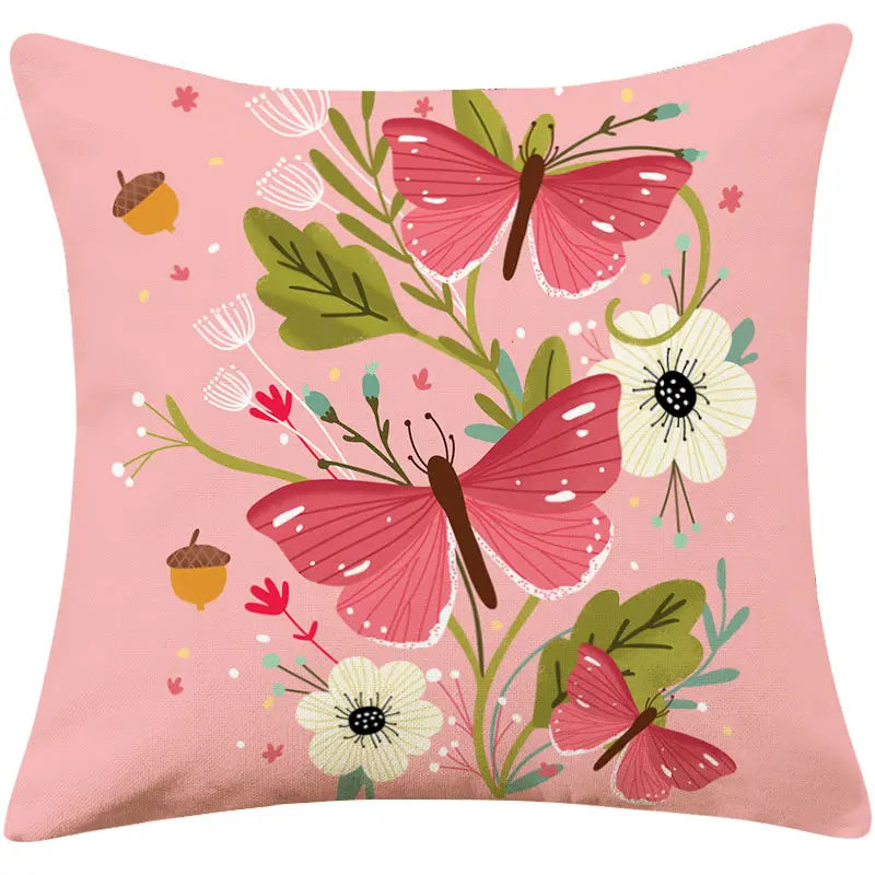 Housse de Coussin Pastoral COTLINEN 13 Style-45x45cm-Pillow case without core