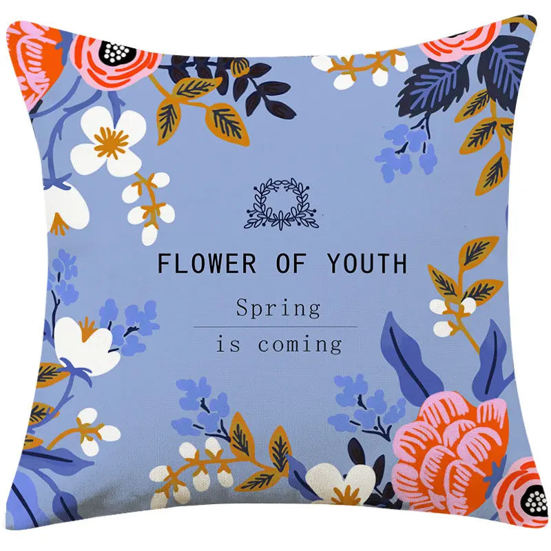 Housse de Coussin Pastoral COTLINEN 19Style-45x45cm-Pillow case without core