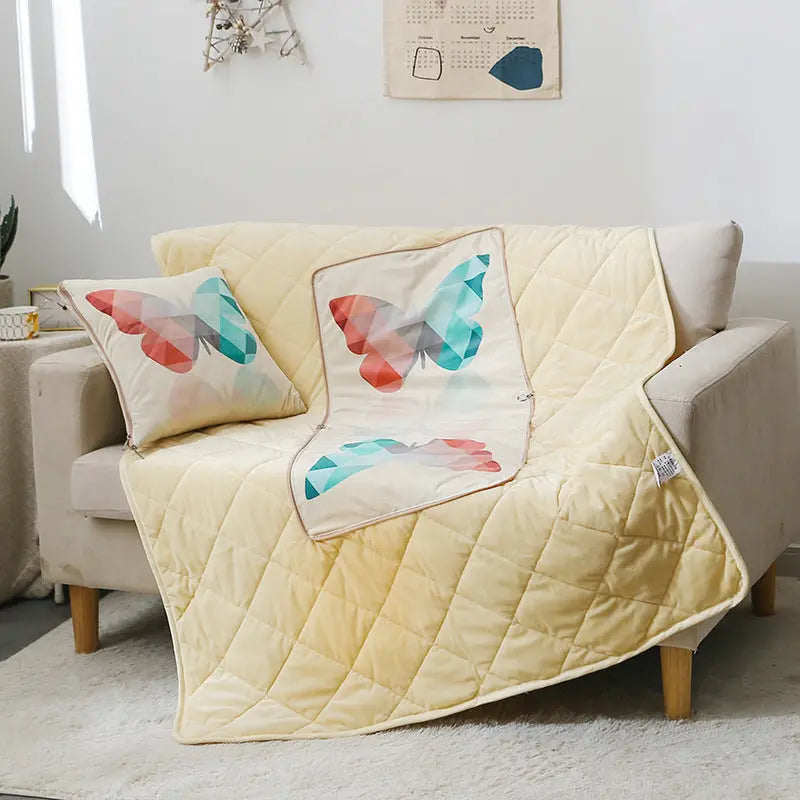 Housse de Coussin Polaire CRYSTALEX 4 Style-100x150cm