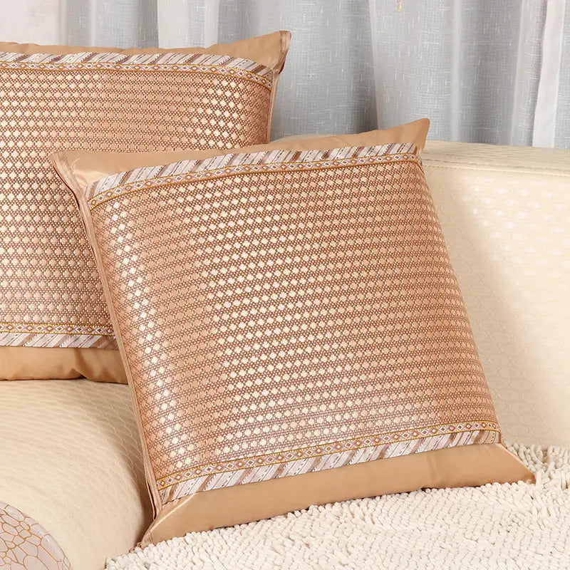 Housse de Coussin Rattan Été SOVAR B-60x60cm with core