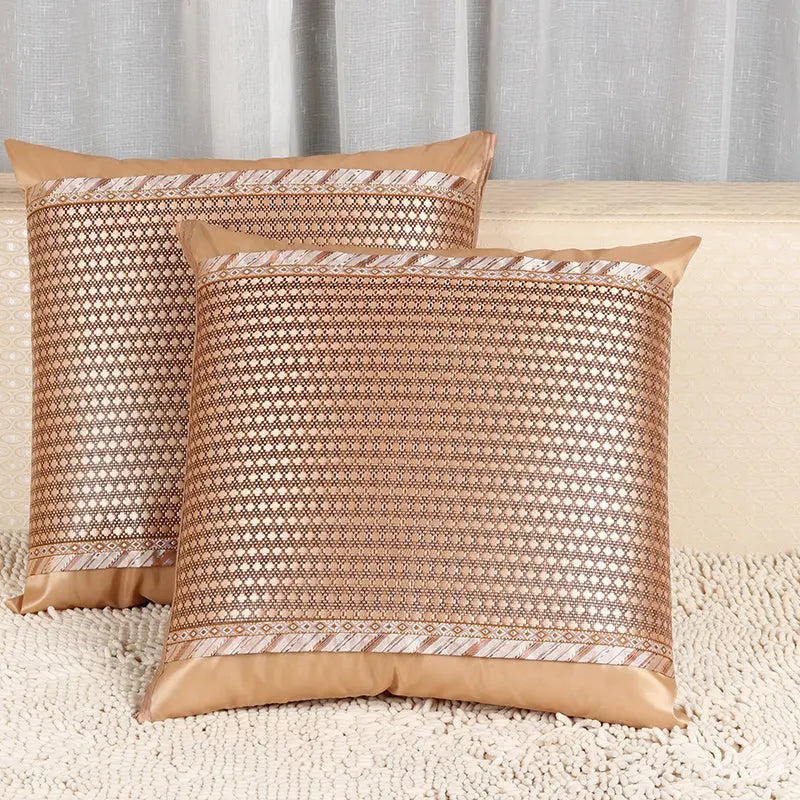 Housse de Coussin Rattan Été SOVAR C-50x50cm with core