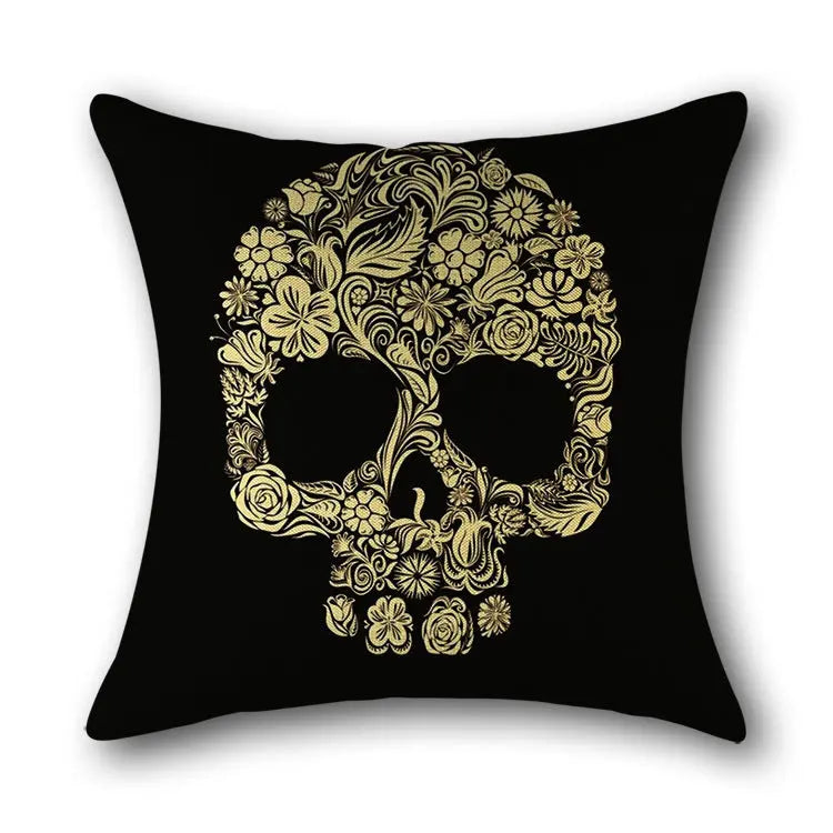 Housse de Coussin Scandinave SKULLFRAB 13 style-45x45cm