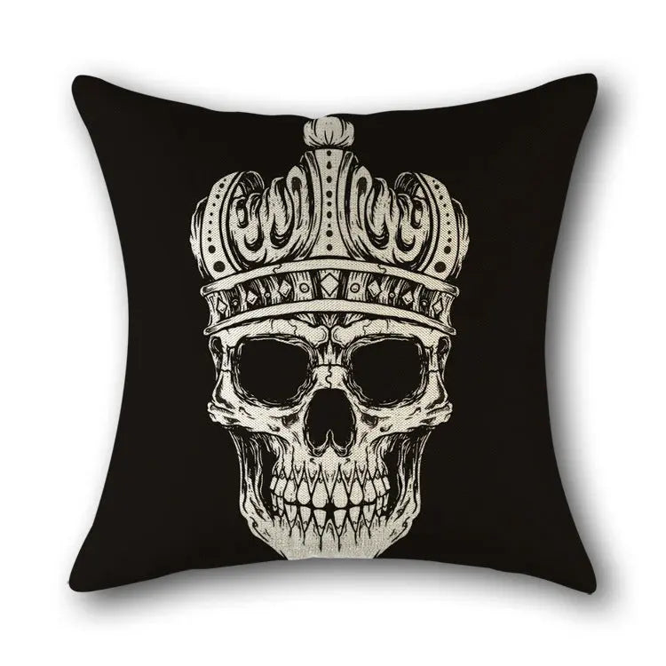 Housse de Coussin Scandinave SKULLFRAB 9 style-45x45cm