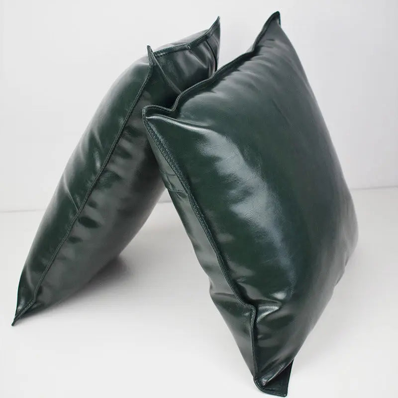 Housse de Coussin Simplicité LUXE Dark Green-30x50cm