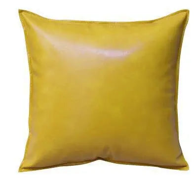 Housse de Coussin Simplicité LUXE Lemon yellow-60x60cm