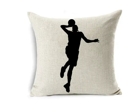 Housse de Coussin Sport Lin NORDIC H