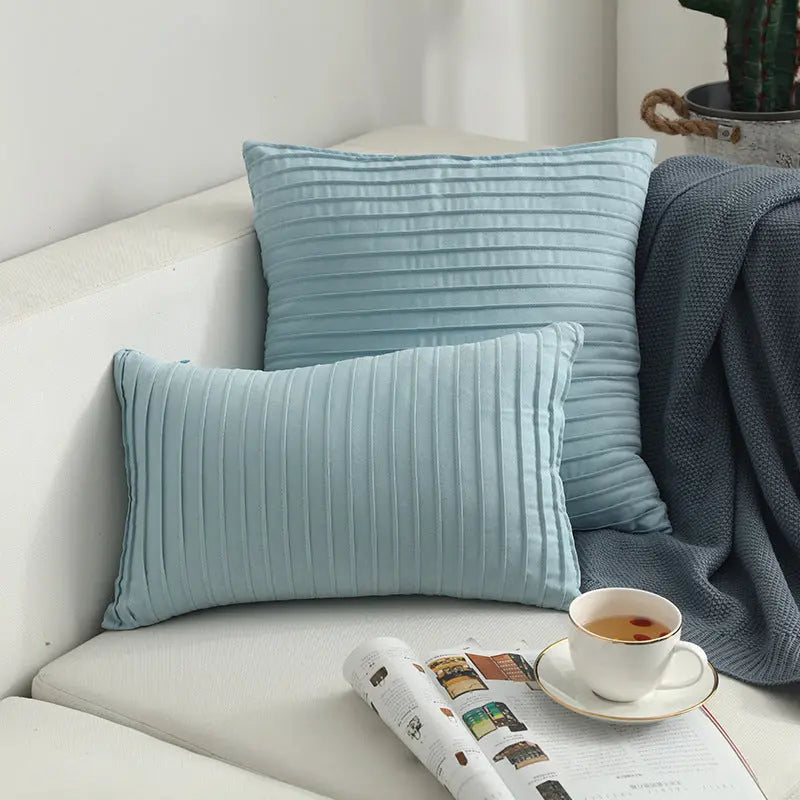 Housse de Coussin Suède Nordic VEIA K-45x45cm