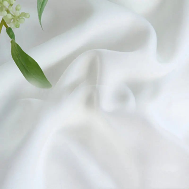 Housse de Coussin Tencel Confort STALIA Pearl White-40 X40CM Without Core