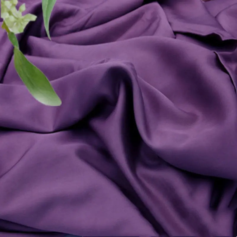 Housse de Coussin Tencel Confort STALIA Dark Purple-40 X40CM Without Core