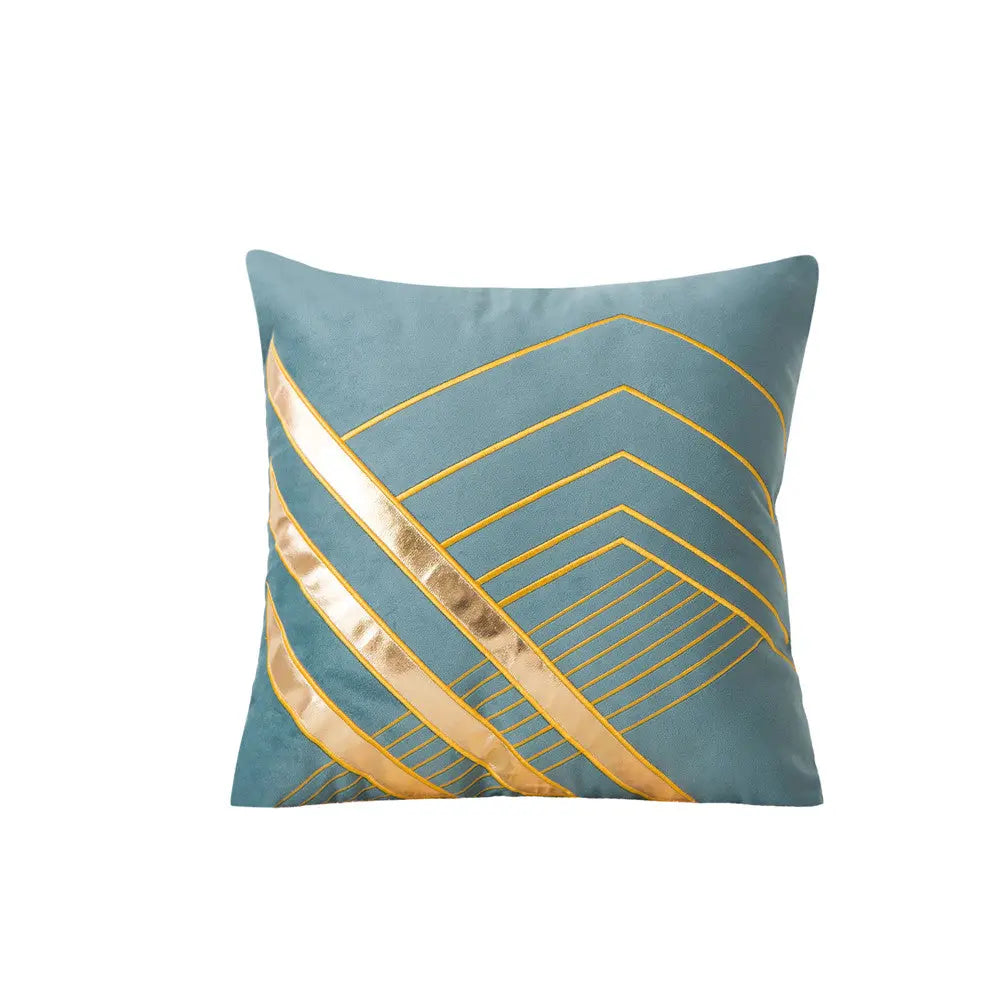 Housse de Coussin Velours Chic NAVI Blue-45x45cm