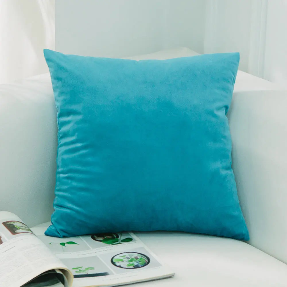 Housse de Coussin Velours EMALY 63Qingbi-50x50cmWithout Core