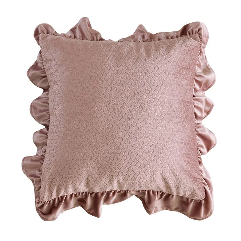 Housse de Coussin Velours JACQUARD B-Pillowcase