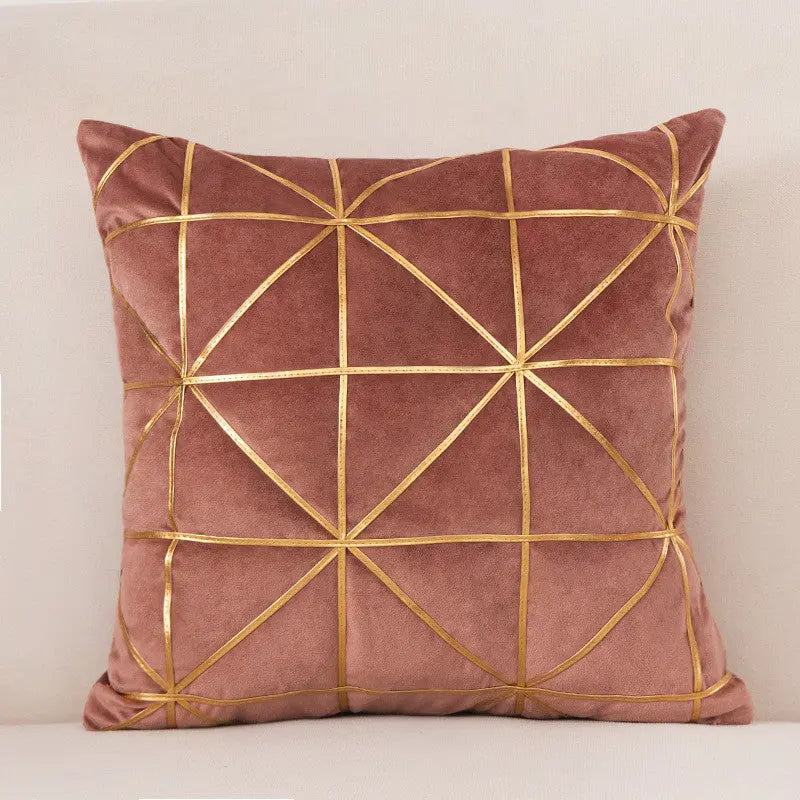 Housse de Coussin Velours Lux GOJA Pink